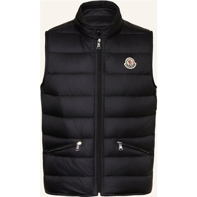 Moncler Enfant Daunenweste Gui schwarz