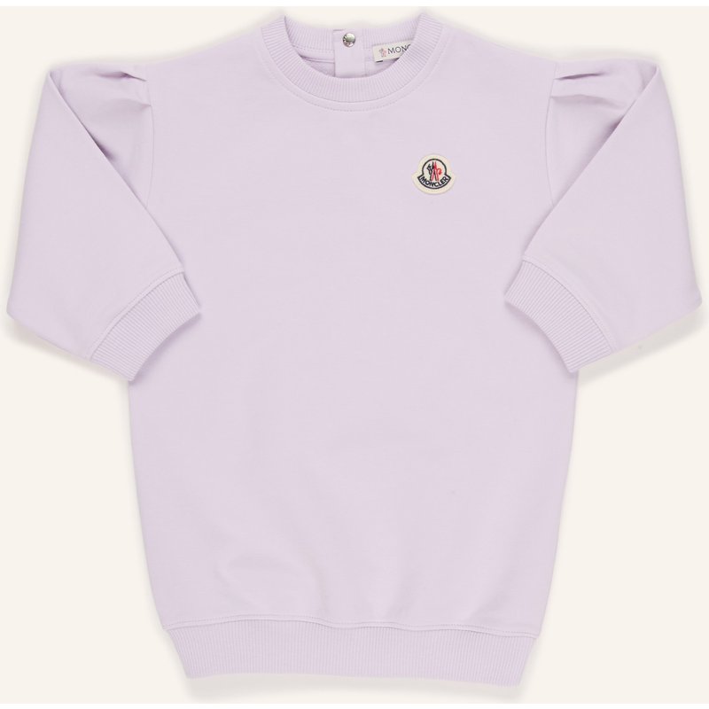 Moncler Enfant Sweatkleid lila