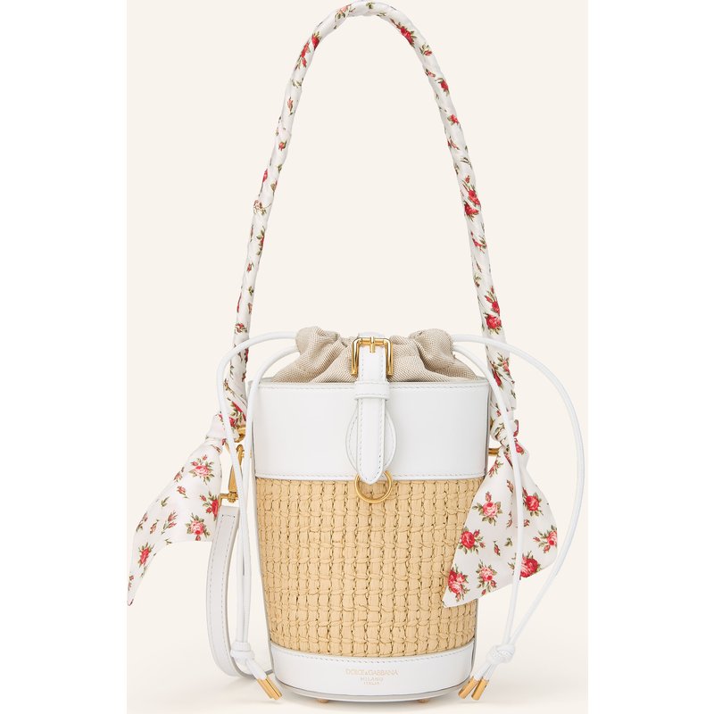 Dolce & Gabbana Beuteltasche Capri weiss
