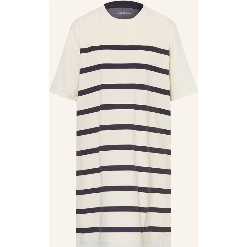 Schiesser Nachthemd Casual Nightwear weiss