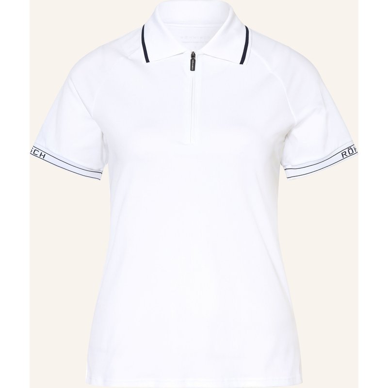 Röhnisch Funktions-Poloshirt weiss