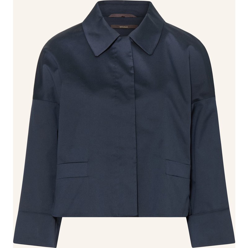 Windsor. Kastenjacke blau