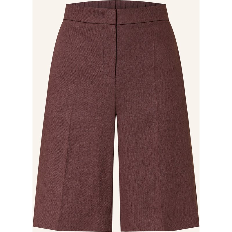 Boss Bermudas Tianala Mit Leinen braun