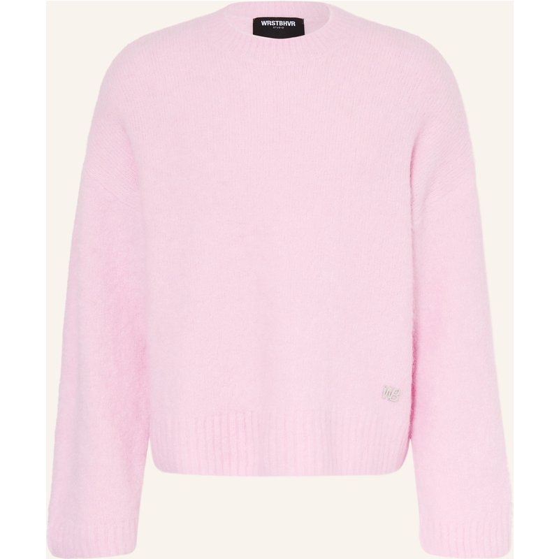 Wrstbhvr Pullover Enci Mit Alpaka pink