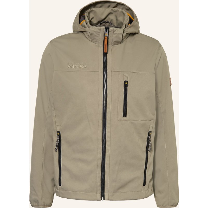 Camel Active Softshell-Jacke Mit Abnehmbarer Kapuze gruen