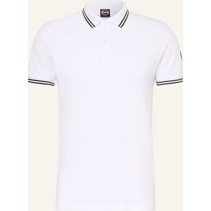 Colmar Piqué-Poloshirt weiss