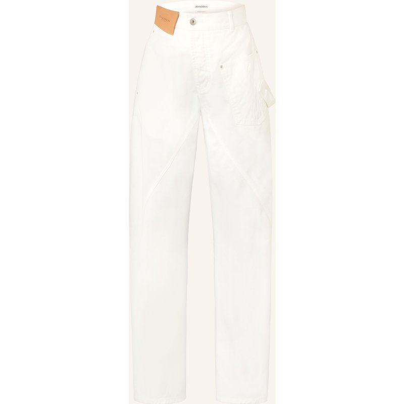 Jw Anderson Wide Leg Jeans weiss