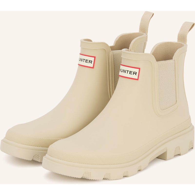Hunter Gummi-Boots Downpour beige