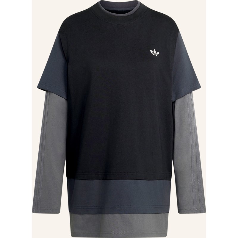 Adidas Originals Longsleeve Loose Layered Long Sleeve schwarz