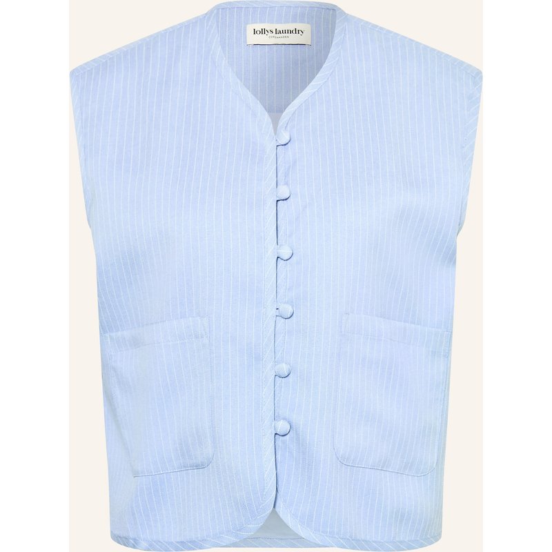 Lollys Laundry Weste Abbeyll blau