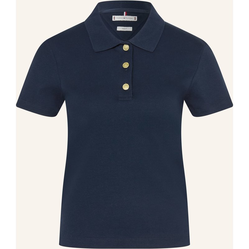Tommy Hilfiger Jersey-Poloshirt blau