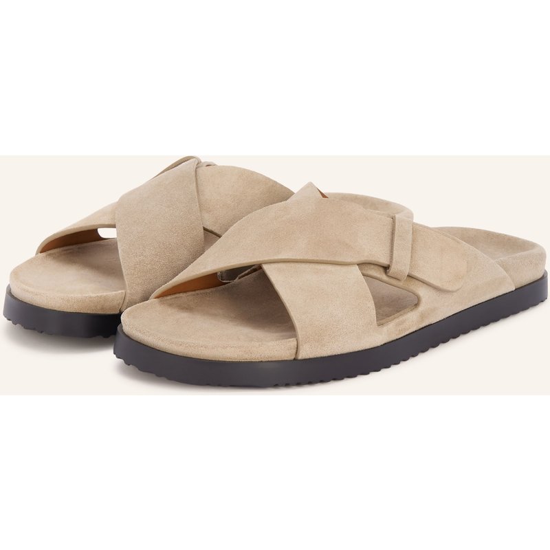Doucal's Pantoletten Akari beige