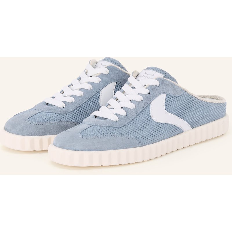 Voile Blanche Mules Ines blau