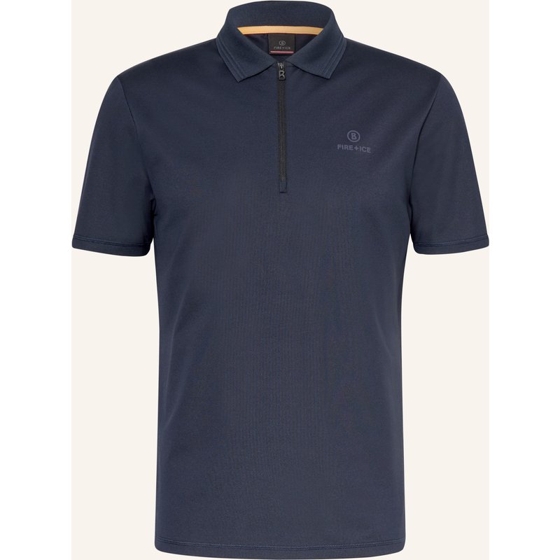 Fire+Ice Jersey-Poloshirt Mikka blau
