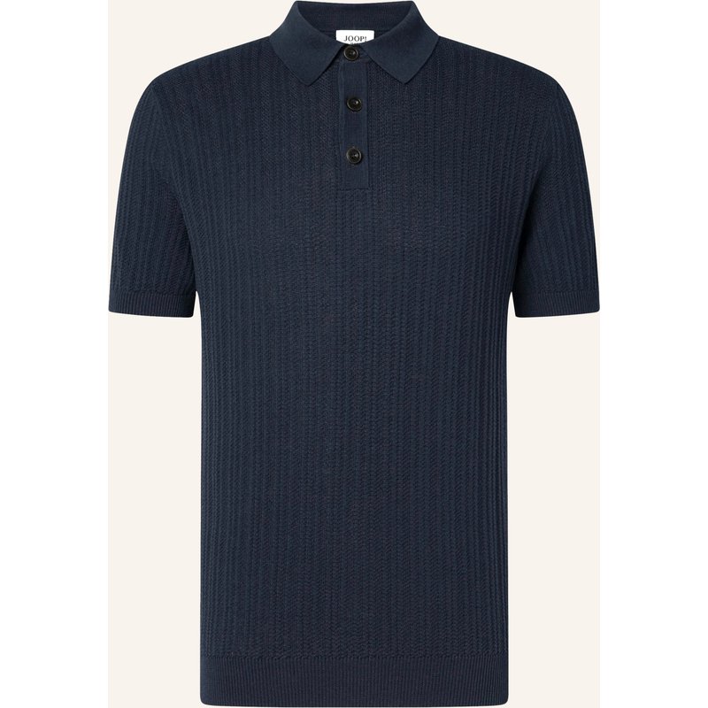 Joop! Jeans Strick-Poloshirt Colinor blau