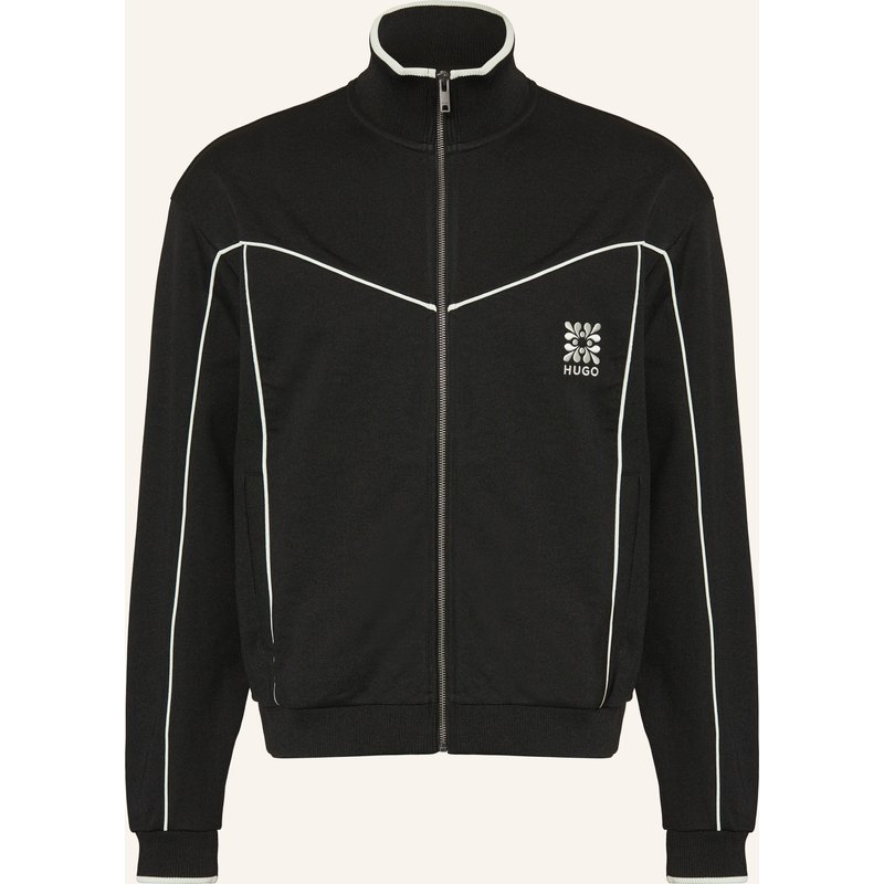 Hugo Sweatjacke Darynt schwarz