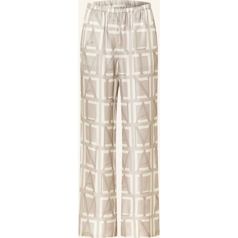 Malina Seidenhose Olga beige