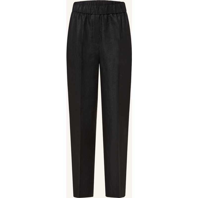 Peserico 7/8-Hose Mit Schmucksteinen blau
