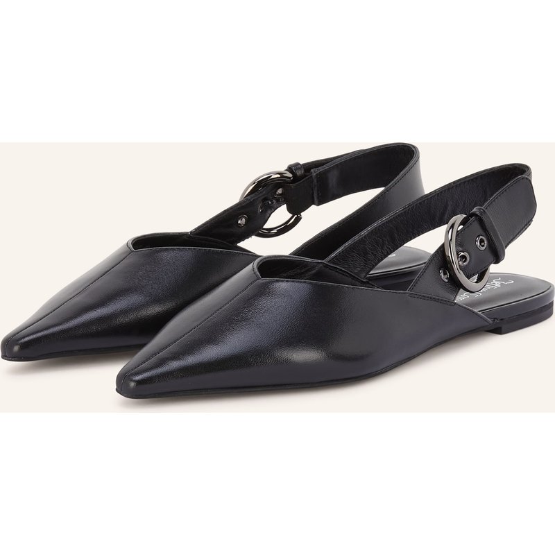 Jeffrey Campbell Slingballerinas Scone schwarz
