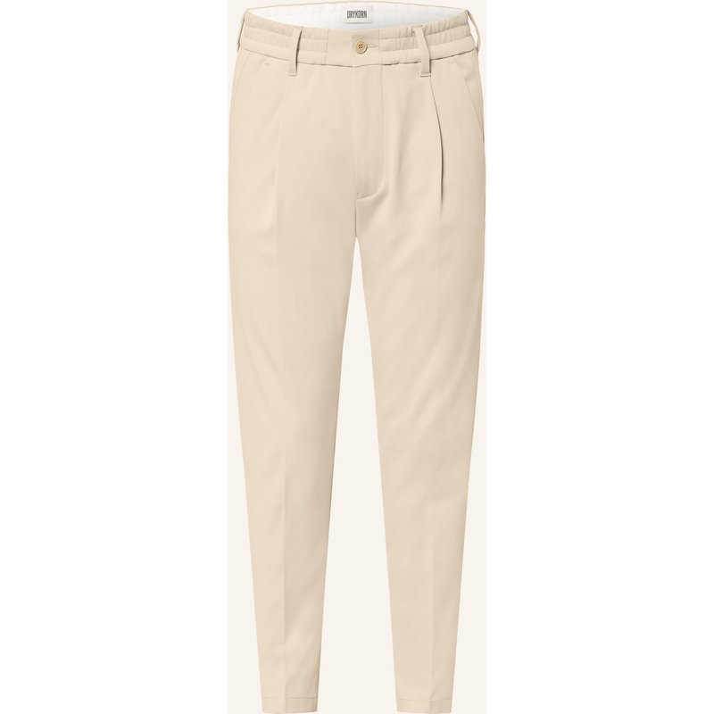 Drykorn Anzughose Chasy Regular Fit Mit Verkürzter Beinlänge beige