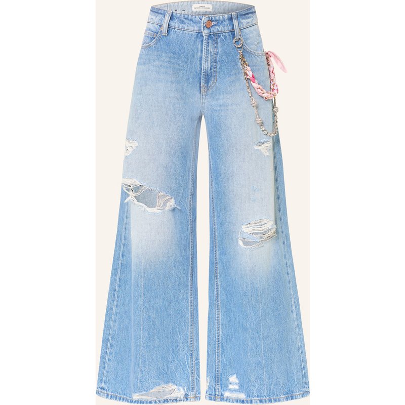 Cambio Wide Leg Jeans Palazzo blau