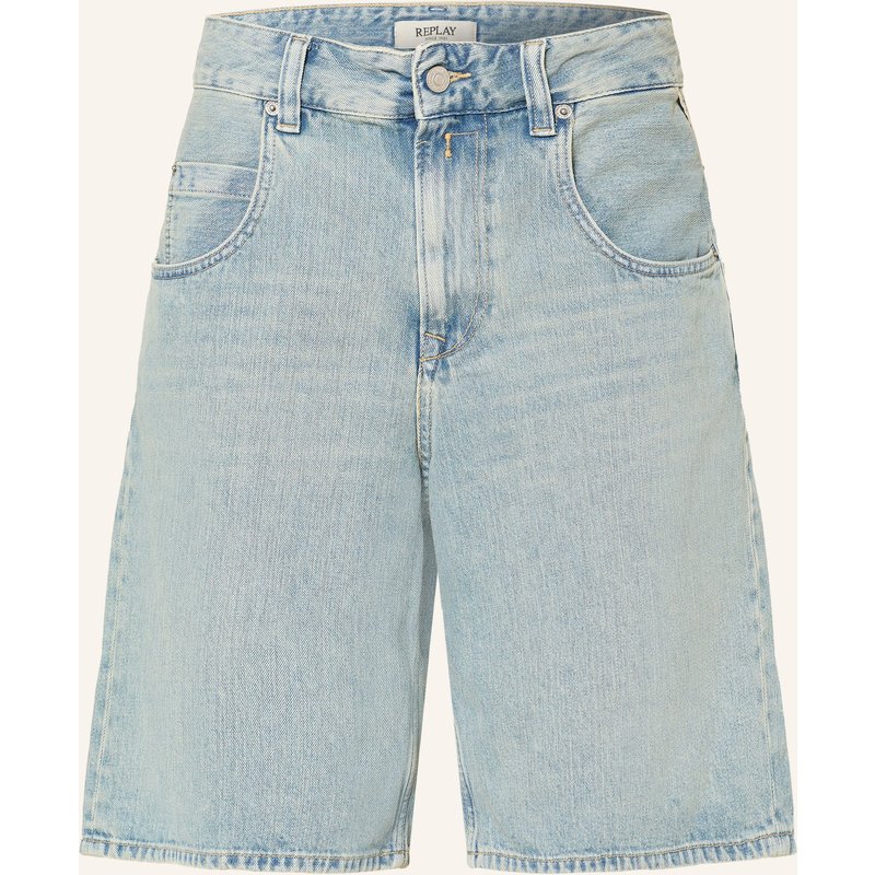 Replay Jeans-Bermudas blau