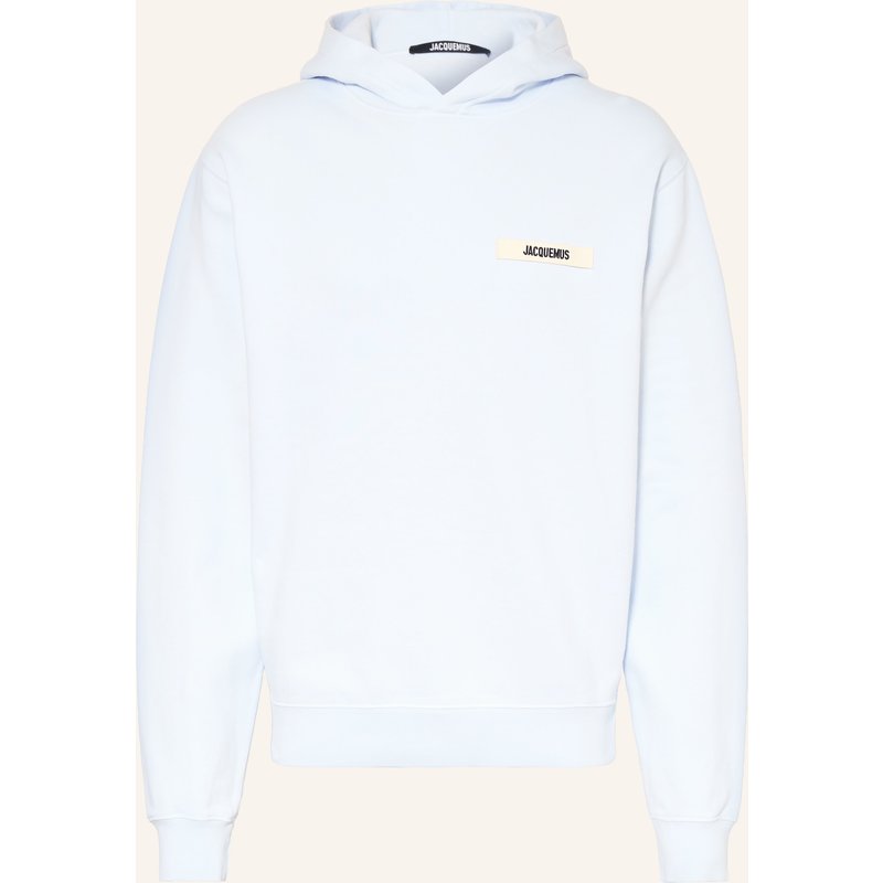 Jacquemus Hoodie Le Hoodie Gros Grain blau