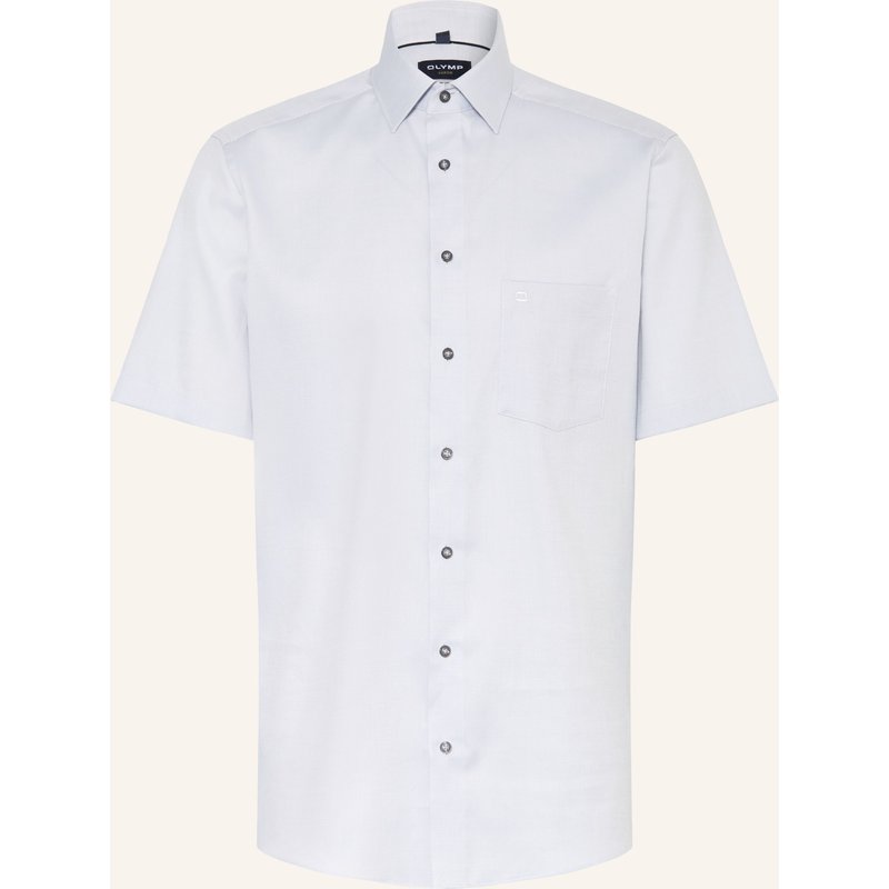 Olymp Kurzarm-Hemd Luxor Modern Fit silber