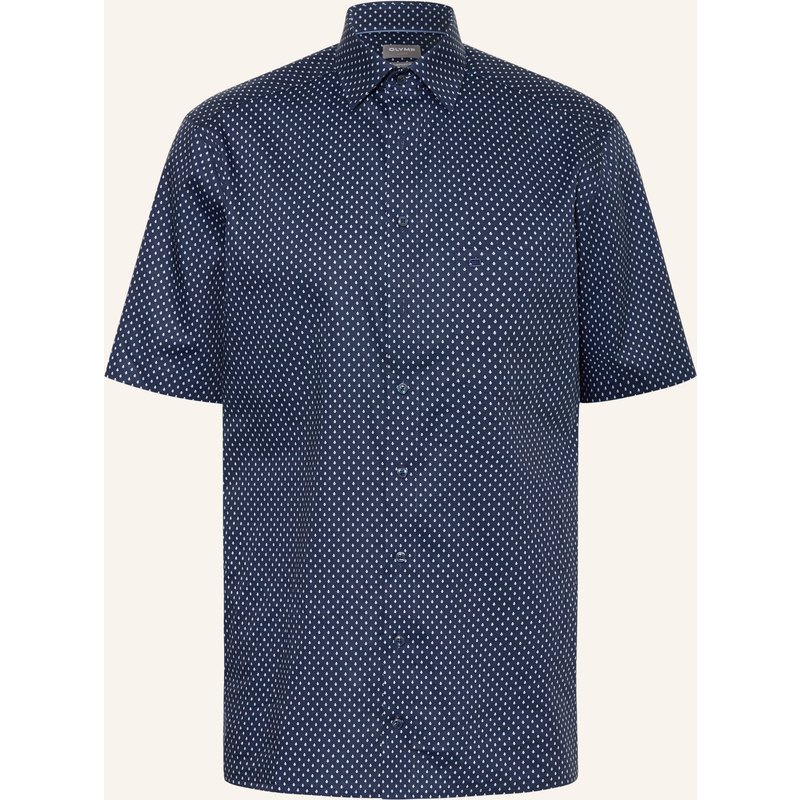 Olymp Kurzarm-Hemd Luxor Comfort Fit blau