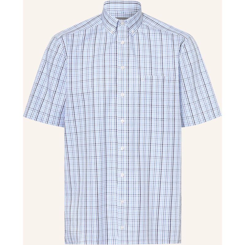 Olymp Kurzarm-Hemd Luxor Comfort Fit blau