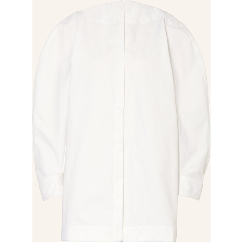 Jacquemus Oversized-Bluse La Chemise Pittore weiss