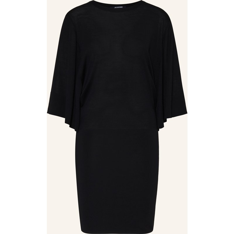 Jacquemus Strickkleid La Robe Maille Mananco Aus Merinowolle schwarz
