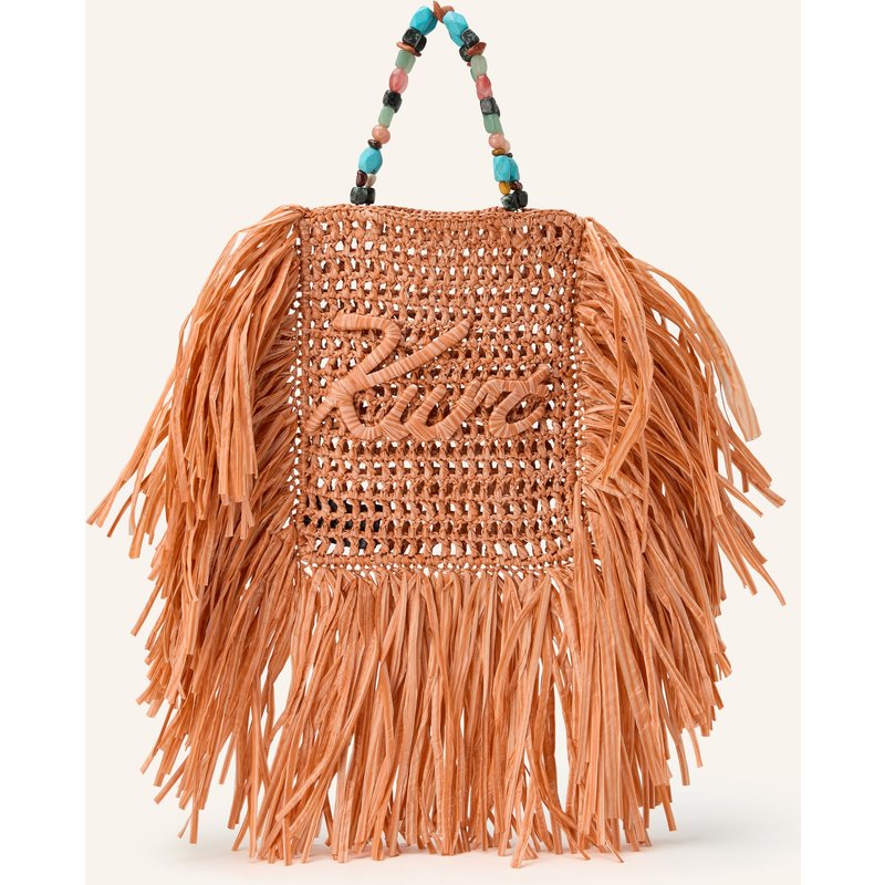 Kurt Geiger Handtasche Kurt Mini Mit Schmuckperlen orange