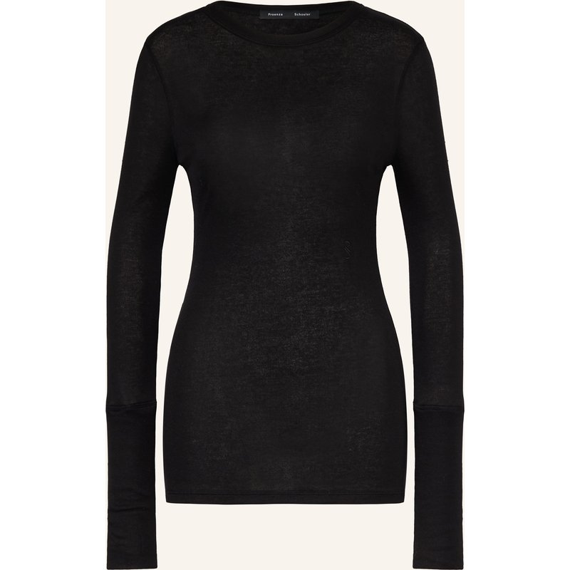 Proenza Schouler Longsleeve Kaiya schwarz