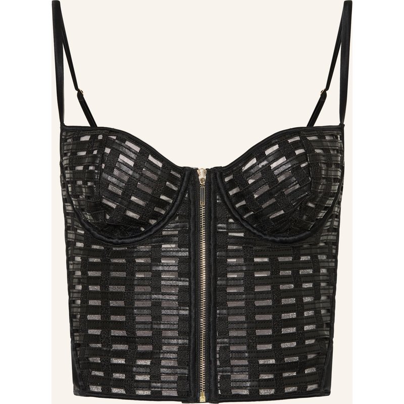 Livy Corsage Black Light schwarz