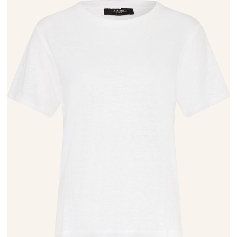Weekend Max Mara T-Shirt Pelota weiss