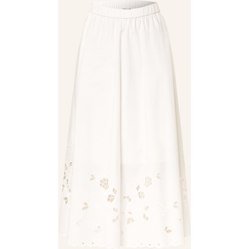 Weekend Max Mara Rock Caravan Mit Lochspitze weiss
