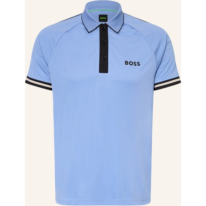 Boss Funktions-Poloshirt Active Slim Fit blau