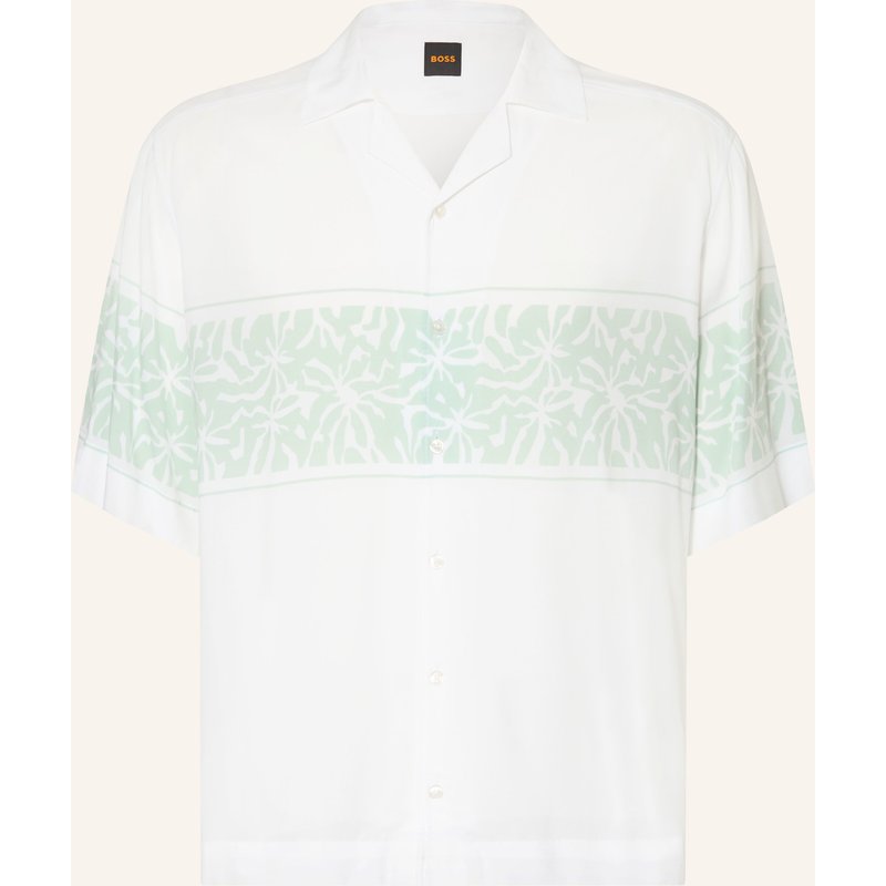 Boss Resorthemd Lapisy Relaxed Fit weiss