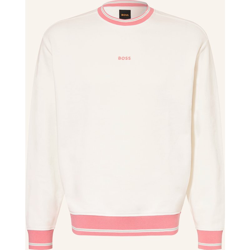Boss Sweatshirt We Blocks weiss