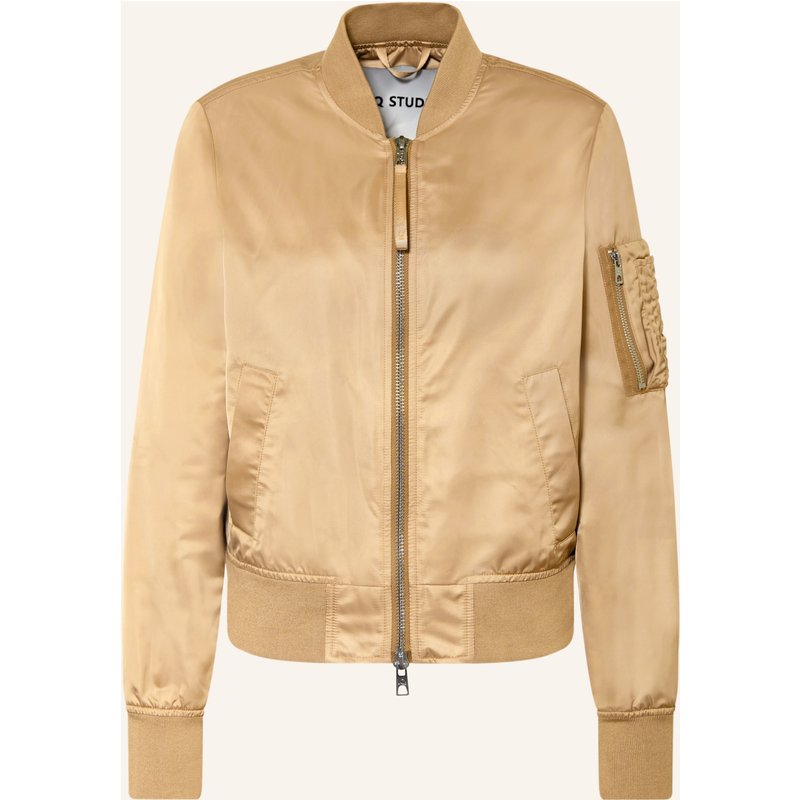 Iq Studio Satinblouson beige