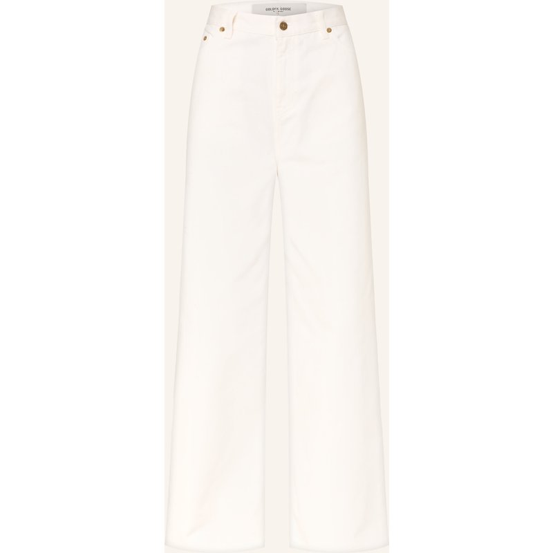 Golden Goose Wide Leg Jeans weiss
