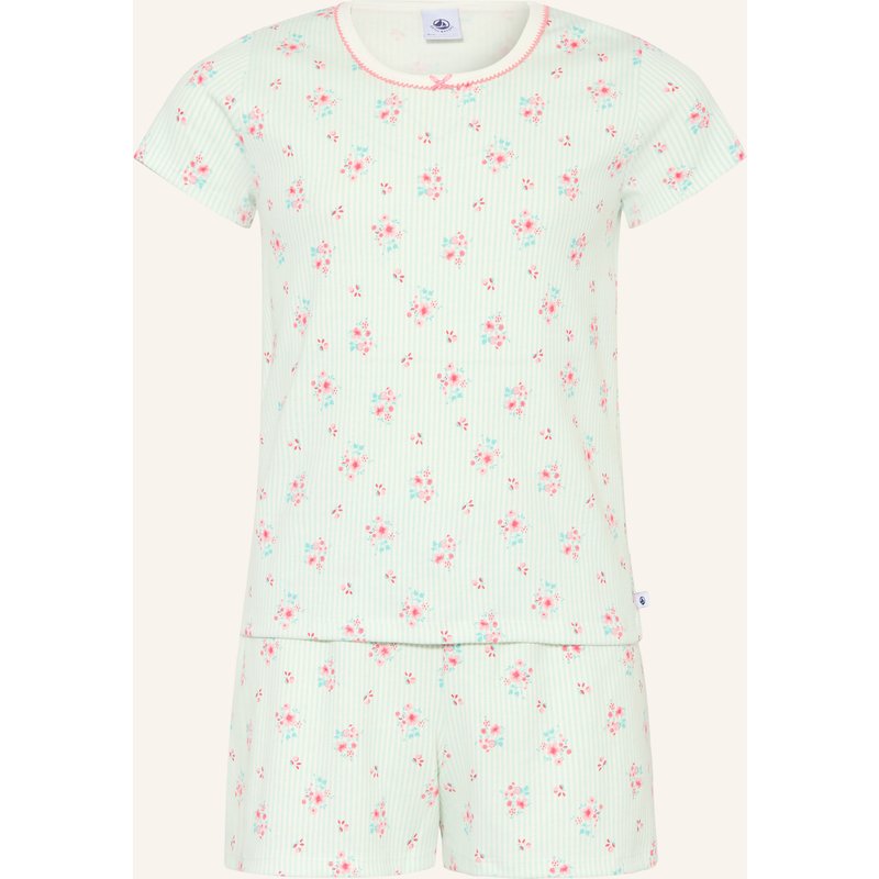 Petit Bateau Shorty-Schlafanzug gruen