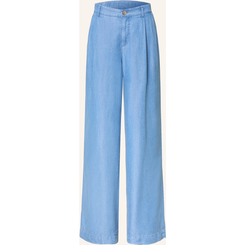 Marc Cain Marlenehose Wichita In Jeansoptik blau