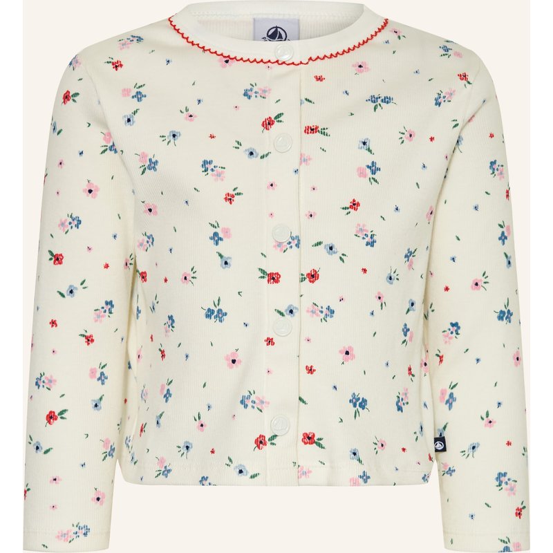 Petit Bateau Jerseyjacke weiss