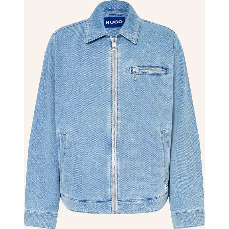 Hugo Jeansjacke Elzo blau