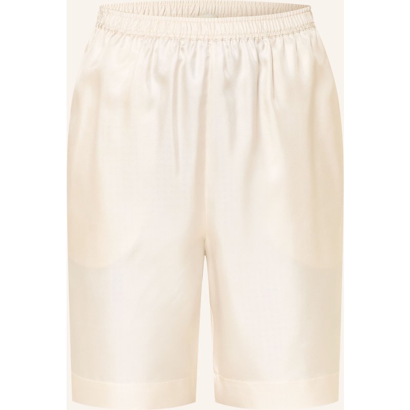 Loulou De Saison Seidenshorts Zinia weiss