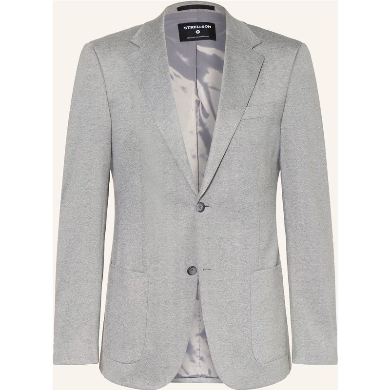 Strellson Anzugsakko Arndt Slim Fit Aus Jersey grau