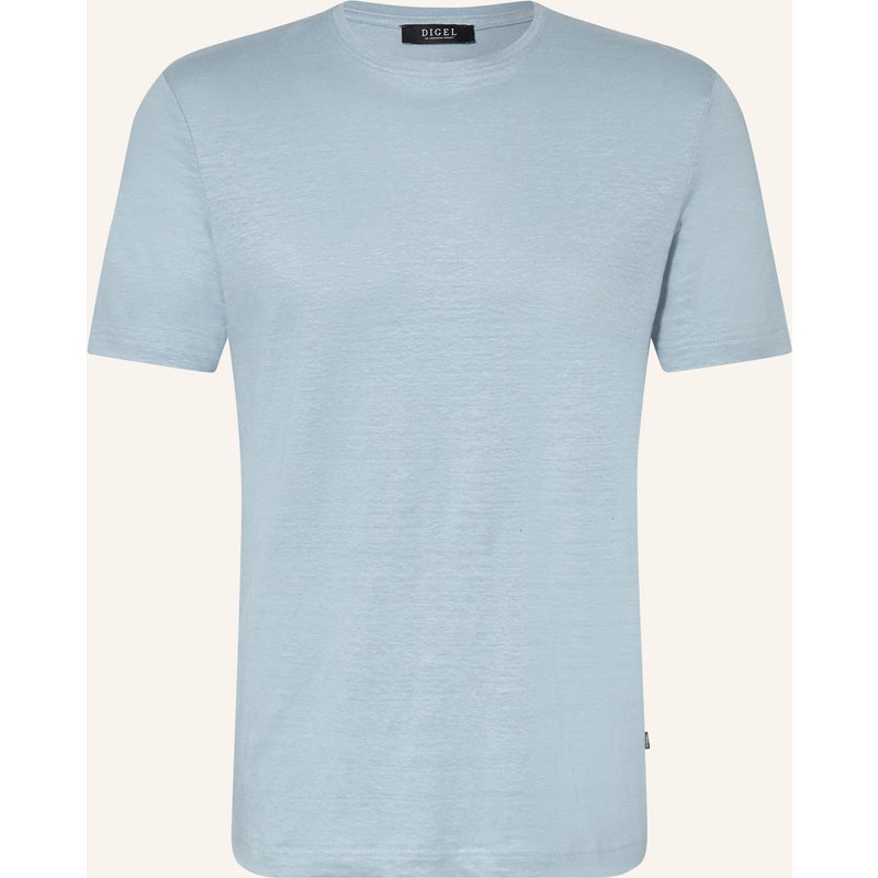 Digel T-Shirt Dark Aus Leinen blau