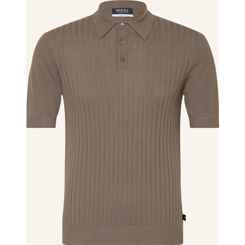 Digel Strick-Poloshirt Damy beige